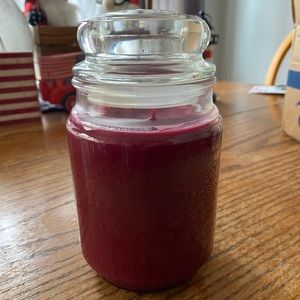 Large Jar Candle-black cherry scent
